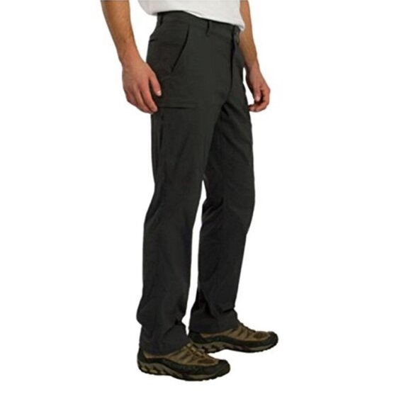 UB Tech Classic Fit 36X32 Gray Nylon Spandex Mens Pants With Zippered Pocket - Picture 14 of 15